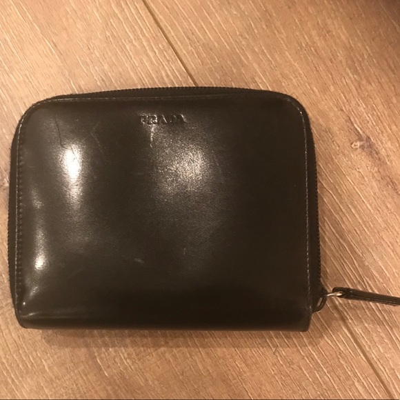 Prada Handbags - Leather Prada Wallet